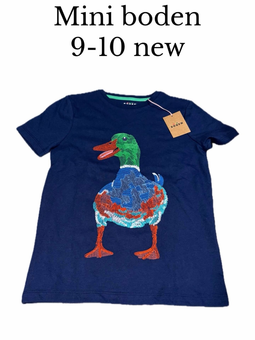 Mini boden duck shirt